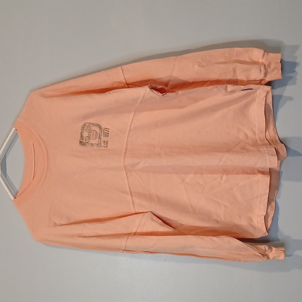 DISNEY LONG SLEEVE SHIRT, SIZE S, COLOR PINK